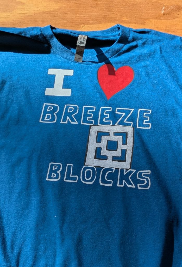 I LOVE BREEZE BLOCKS